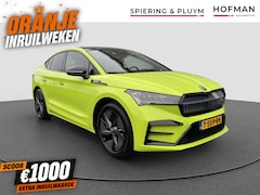 Skoda Enyaq Coupé iV - 80 RS | PANO | HUD | Dhoek | Stuur-Stoelverw | Keyless