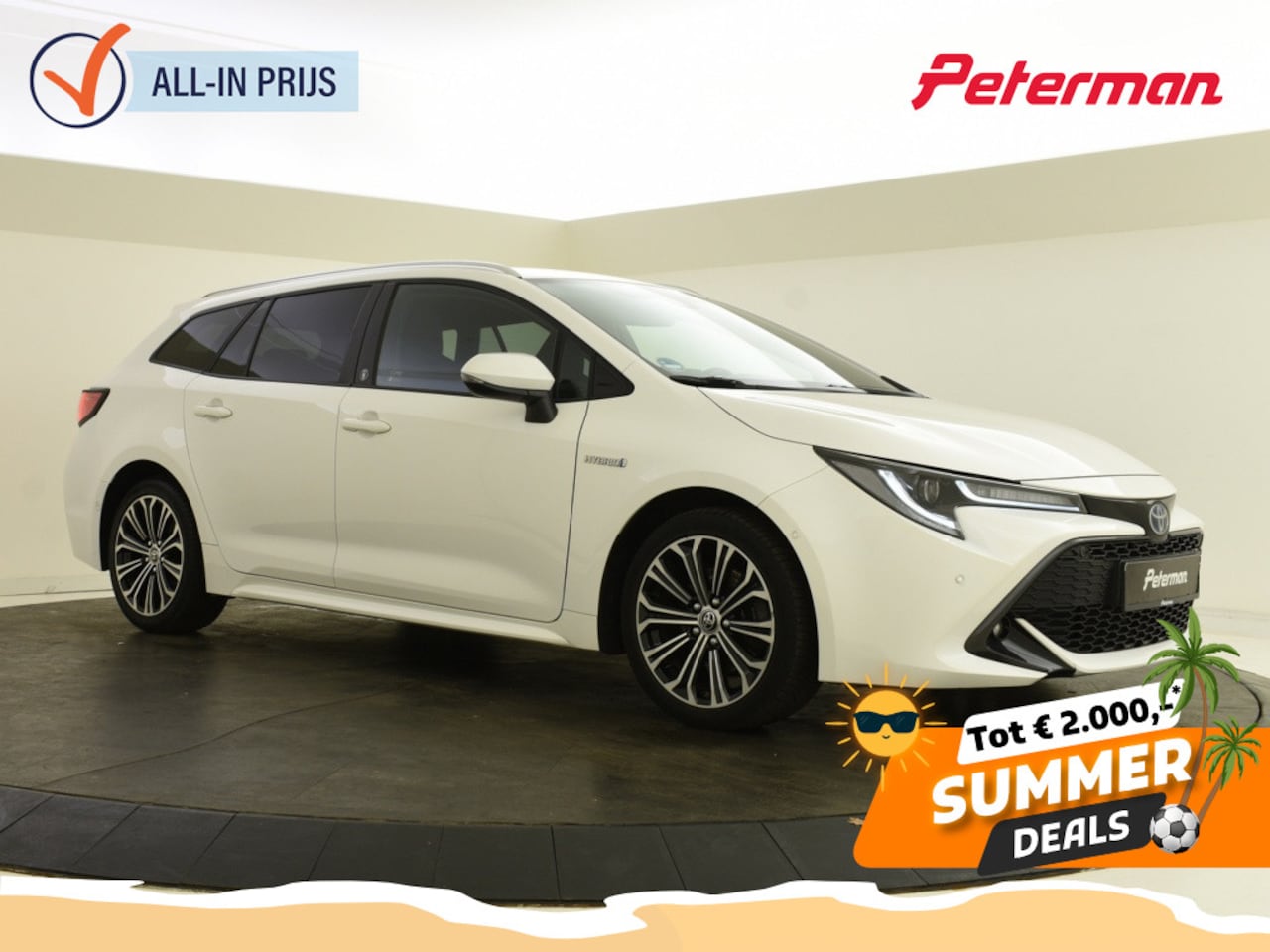Toyota Corolla Touring Sports - 2.0 Hybrid Dynamic | Trekhaak | Blindspot | PDC | - AutoWereld.nl