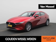 Mazda 3 - 3 2.0 e-SkyActiv-X M Hybrid 186 | ACC | Head-up display | Keyless | DAB | Navi | Airco |
