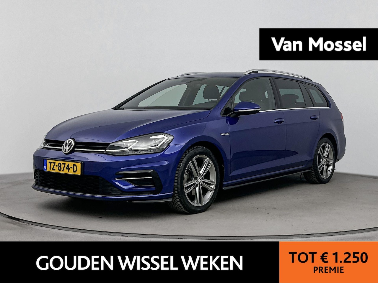 Volkswagen Golf Variant - 1.5 TSI Highline Business R 150PK | 2X R-LINE | NAVIGATIE | CLIMATE CONTROL | PARKEERSENSO - AutoWereld.nl