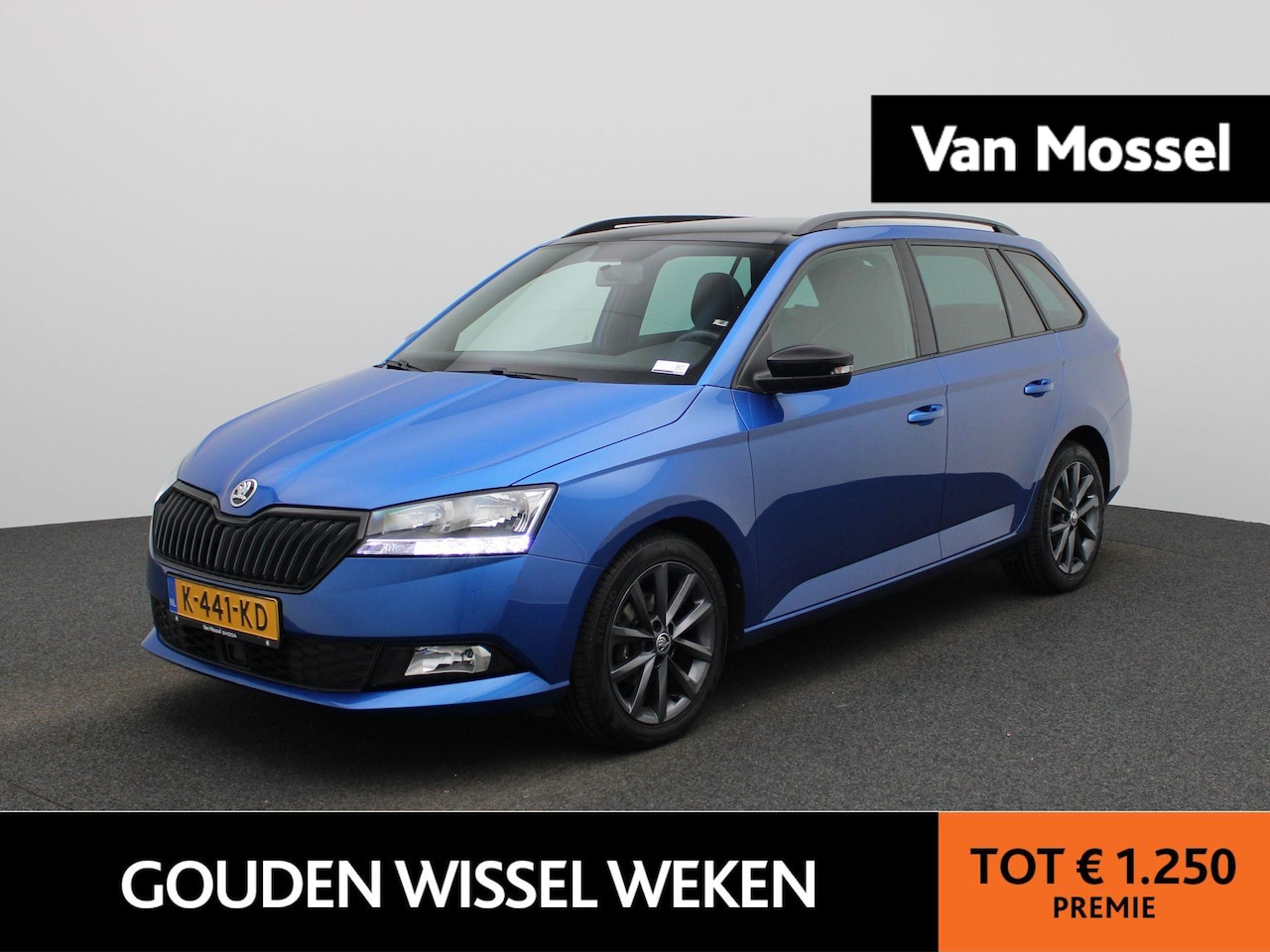 Skoda Fabia Combi - 1.0 TSI Sport Business | Panoramadak | Parkeersensoren | SmartLink | Navigatie | Bluetooth - AutoWereld.nl