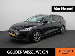 Ford Focus Wagon - 1.0 EcoBoost Hybrid Titanium X AUTOMAAT | NAVIGATIE | PARKEERSENSOREN | CAMERA | LED