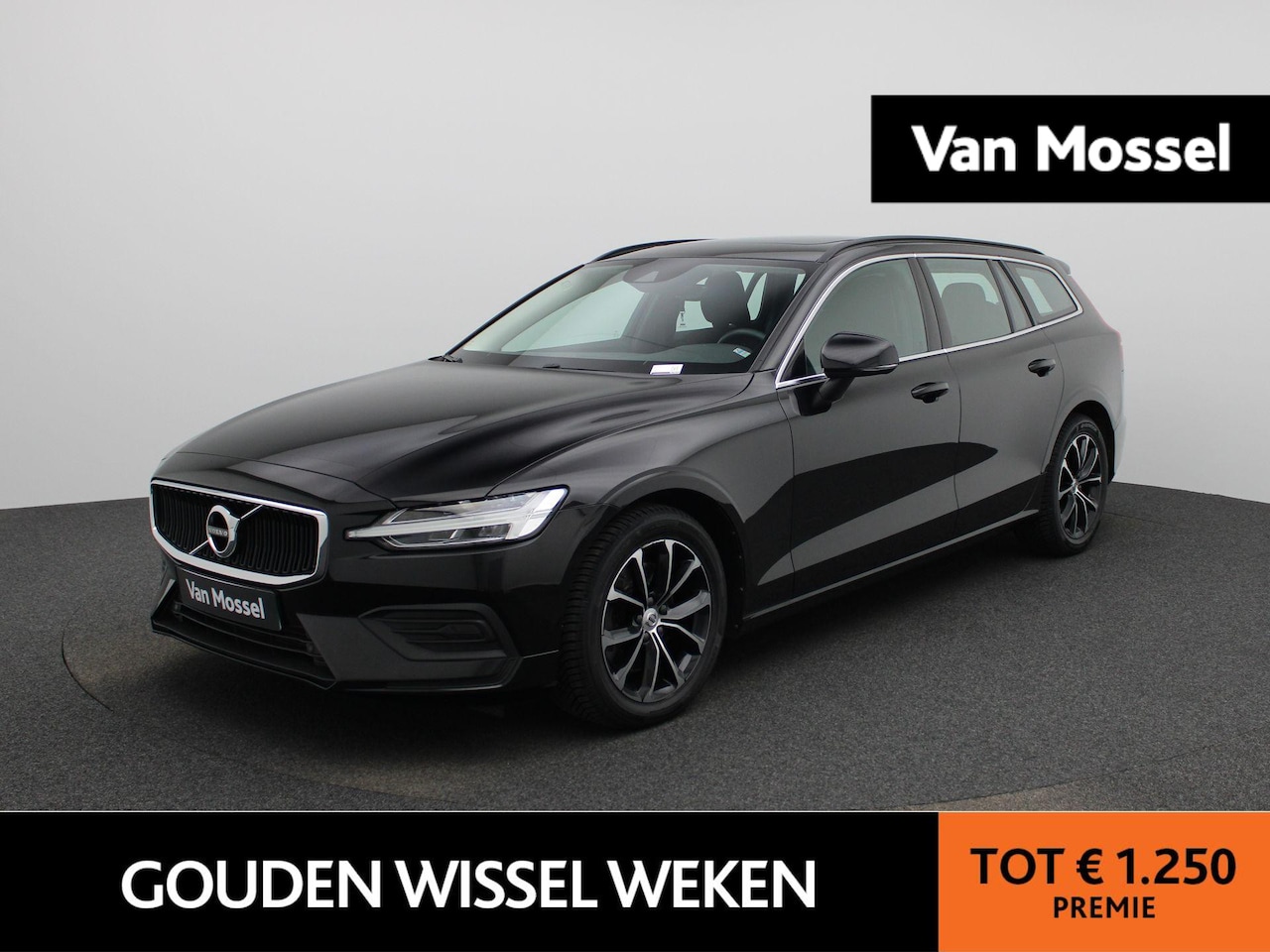 Volvo V60 - B3 Geartronic Momentum Pro | ACHTERUITRIJCAMERA | PANORAMADAK | NAVIGATIE | PARKEERSENSORE - AutoWereld.nl