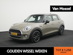 MINI 5-Deurs - 1.5 Cooper Pepper Automaat | Airco | Bluetooth | Keyless | LED | Half-Leder | 12 Maand BOV