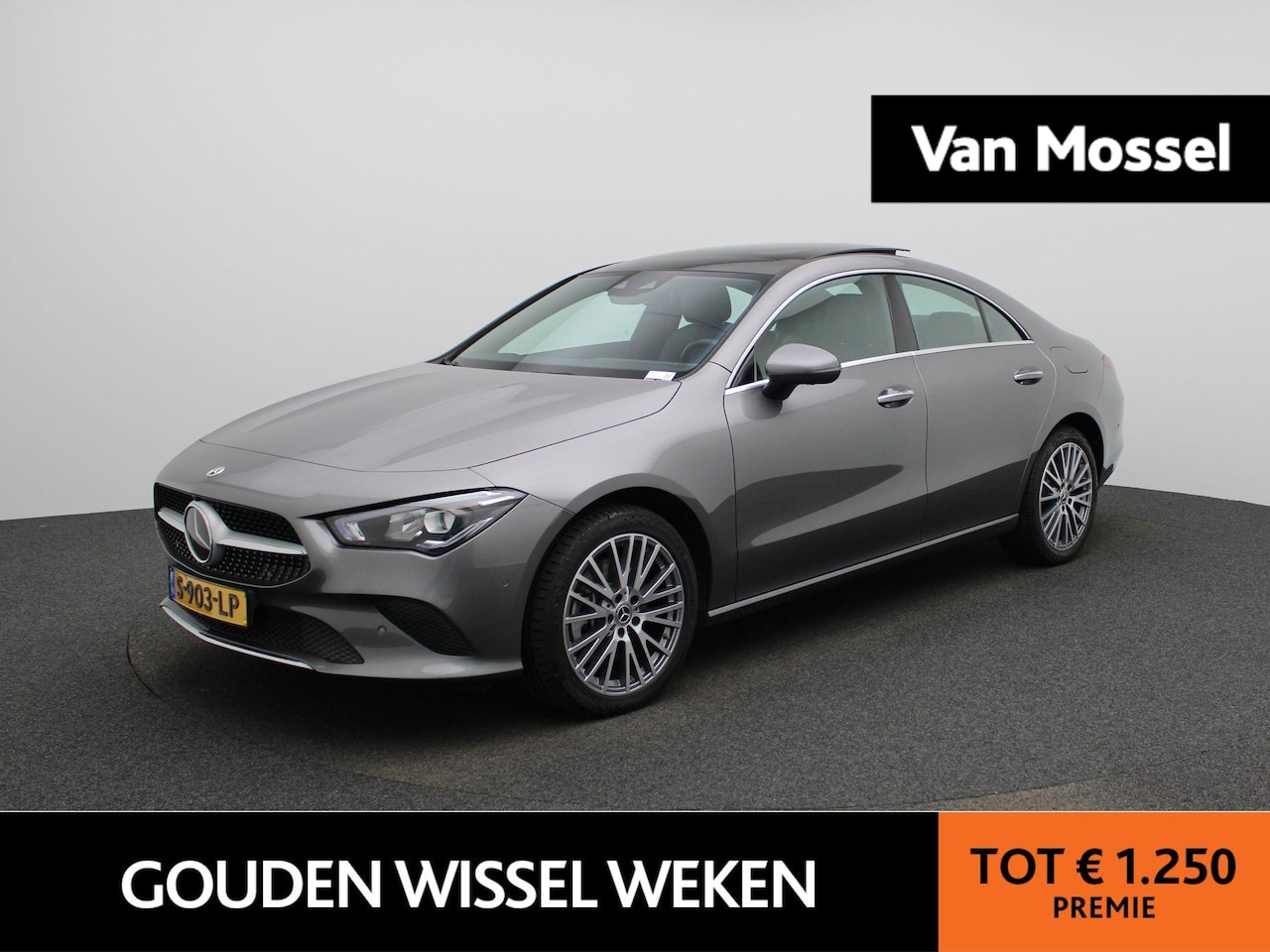 Mercedes-Benz CLA-Klasse - 250 e Luxury Line | Automaat | Panoramadak | Apple Carplay / Android Auto | Stoel- Stuurve - AutoWereld.nl