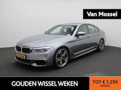 BMW 5-serie - M550i xDrive High Executive | Automaat | Harman & Kardon | Schuifdak | Stoel + Stuurverwar