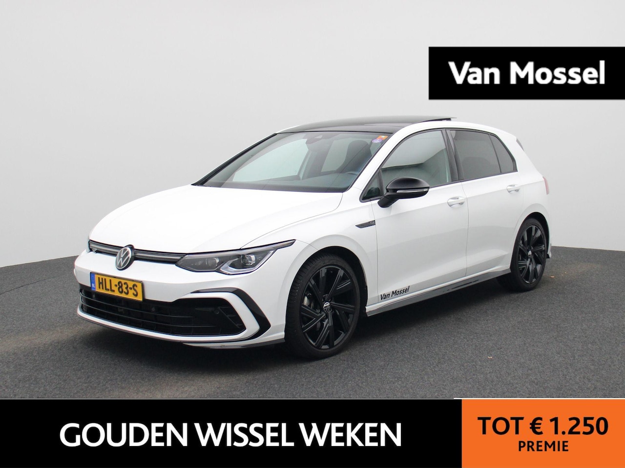 Volkswagen Golf - 1.5 eTSI R-Line Business | Automaat | Panoramadak | Camera | Navigatie | Stoelverwarming | - AutoWereld.nl
