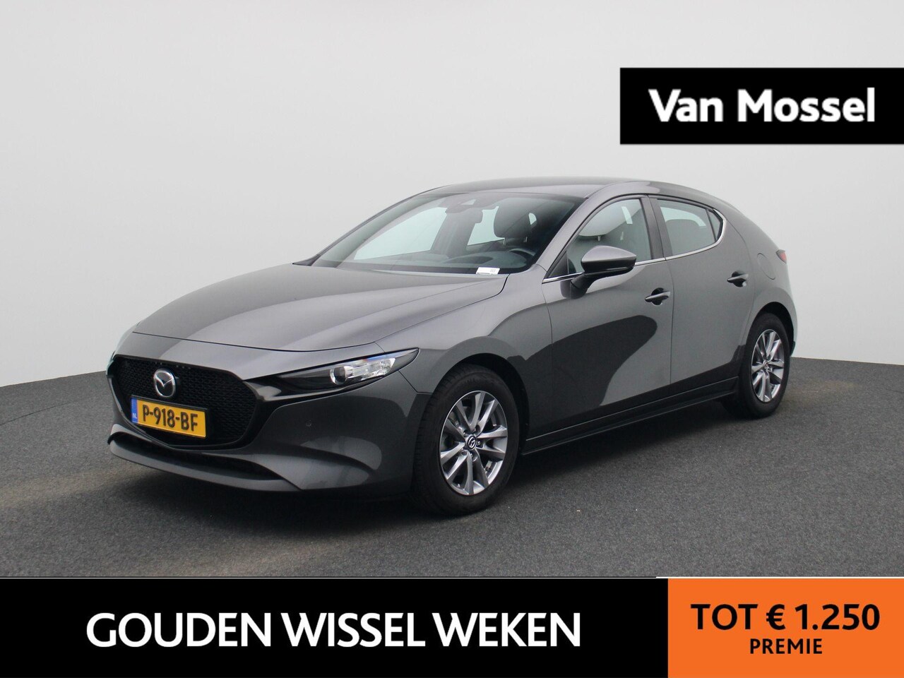 Mazda 3 - 2.0 e-SkyActiv-X M Hybrid 186 Comfort | 186 PK | Apple Carplay/Android Auto | Cruise Cont - AutoWereld.nl