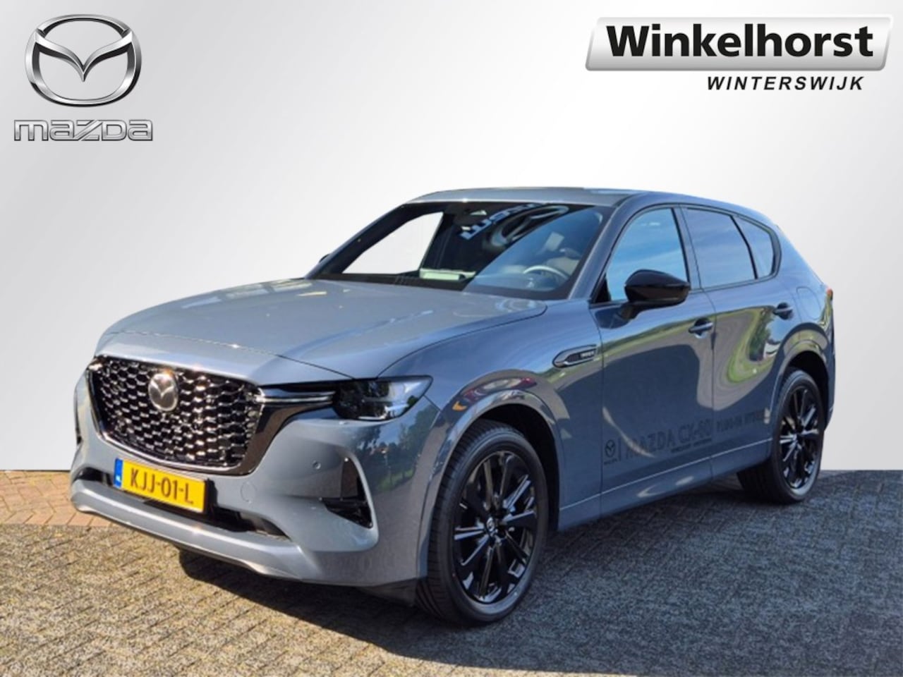 Mazda CX-60 - E- SKYACTIV-G PHEV 327 8AT AWD HOMURA / BUSINESS EDITION BLOP / Demo - AutoWereld.nl