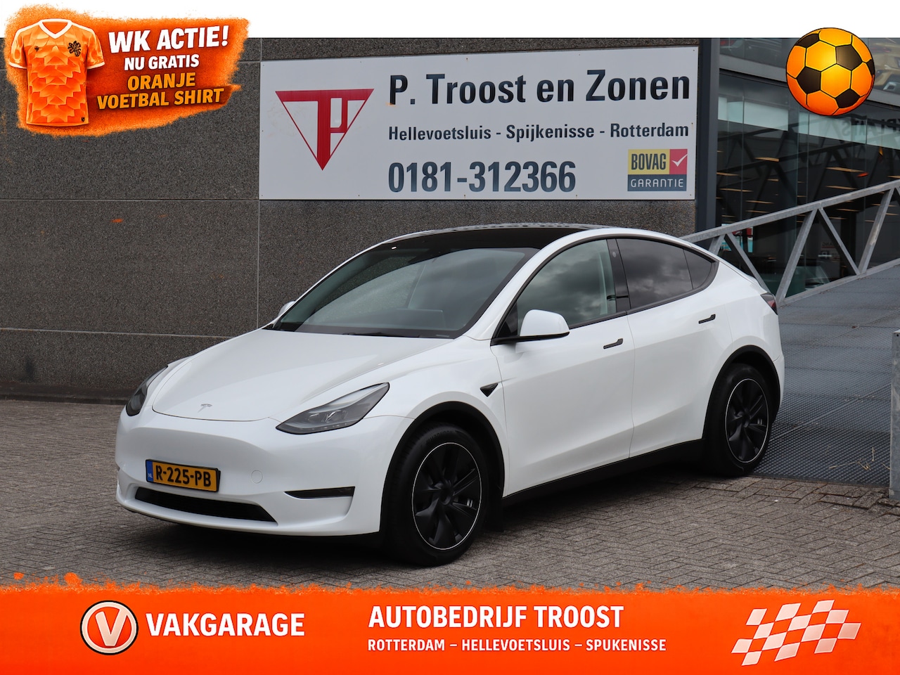 Tesla Model Y - Long Range AWD 75 kWh Enhanced Autopilot 93% SOH Nederlandse auto/Afneembare trekhaak/Stoe - AutoWereld.nl