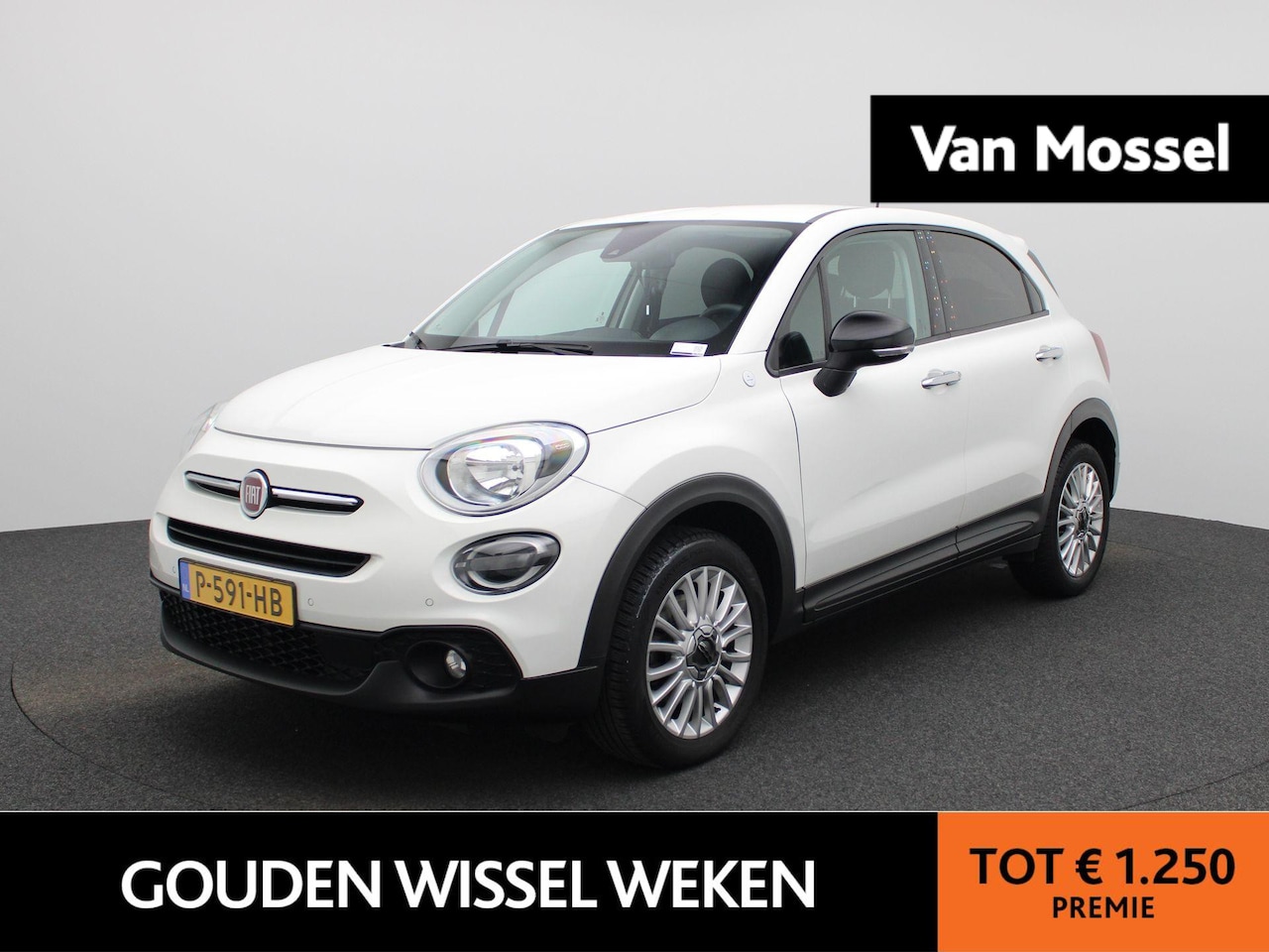 Fiat 500 X - 1.3 FireFly Turbo 150 Hey Google | ACHTERUITRIJCAMERA | DAB RADIO | CRUISE CONTROL | SPORT - AutoWereld.nl