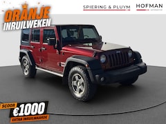 Jeep Wrangler Unlimited - 2.8 CRD High Sport | Trekhaak | Cruise | 4X4 | Euro4