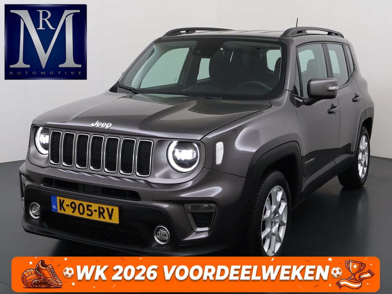 Jeep Renegade - 1.0T Limited VAN: 18.900,- VOOR: 16.440,- UW WKVOORDEEL: 2.460,- | AFNEEMBARE TREKHAAK| AD - AutoWereld.nl
