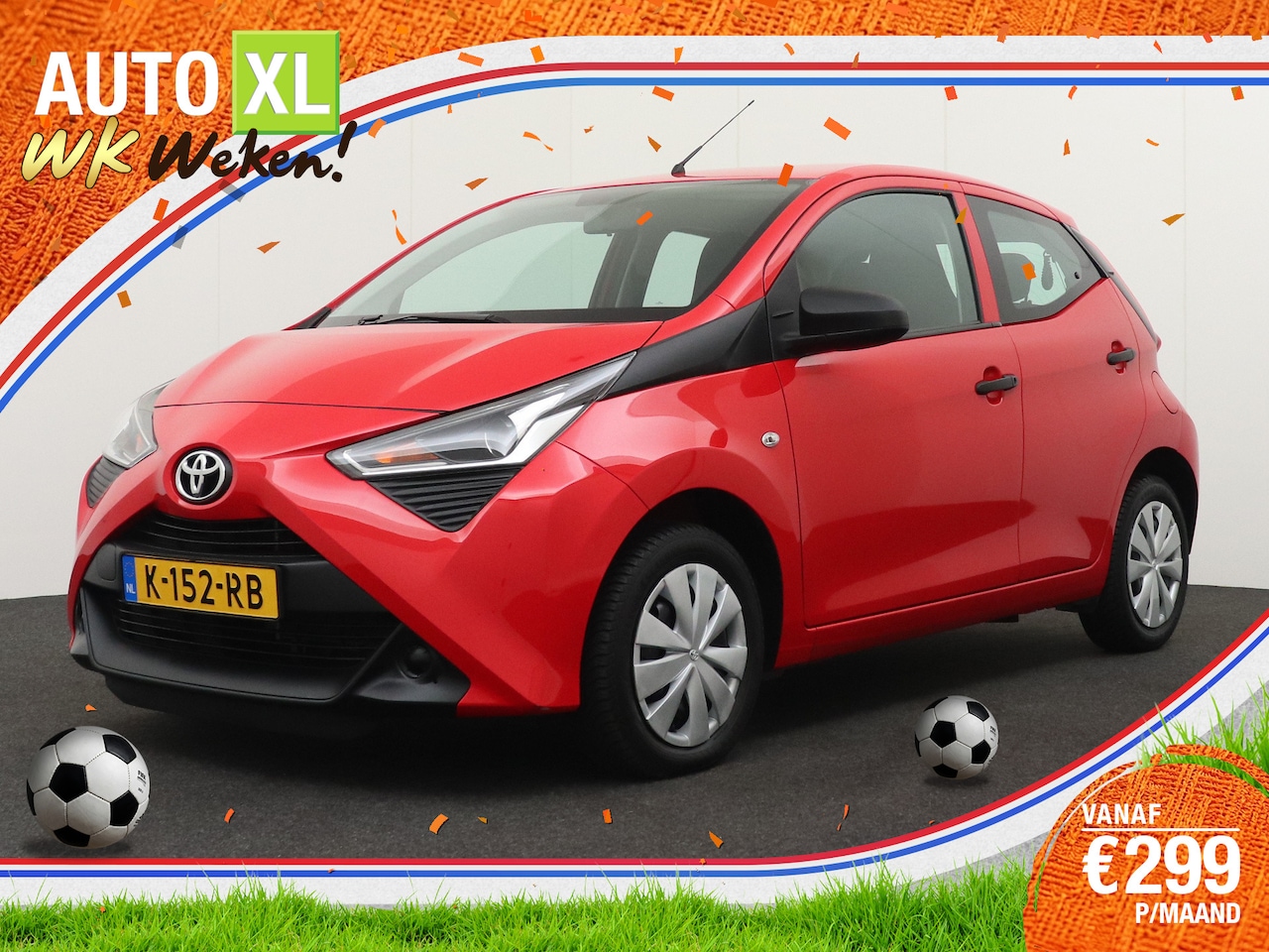 Toyota Aygo - 1.0 VVT-i X-fun Airco Bluetooth LED - AutoWereld.nl