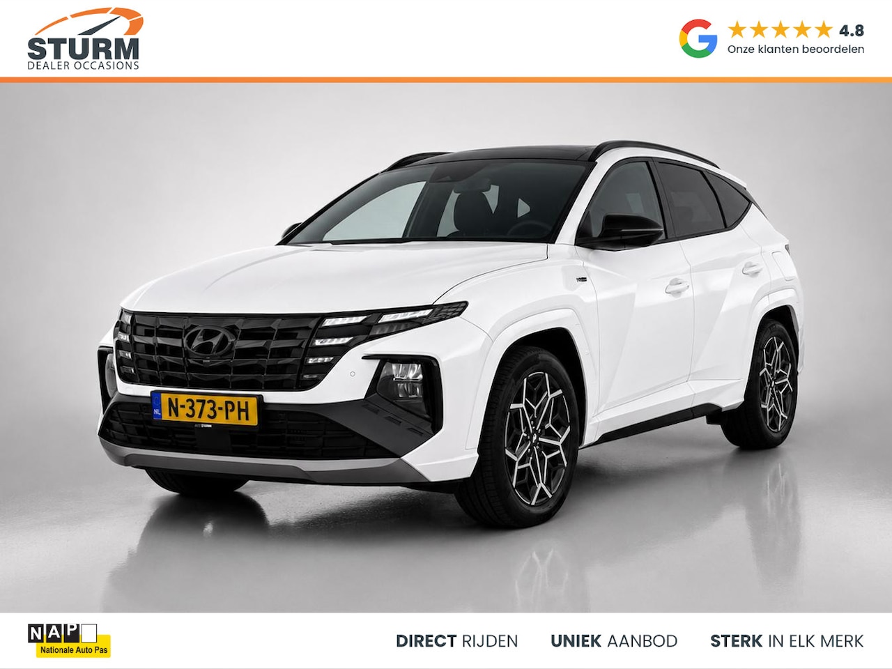 Hyundai Tucson - 1.6 T-GDI PHEV N Line Sky 4WD 1.6 T-GDI PHEV N Line Sky 4WD incl. Trekhaak! - AutoWereld.nl