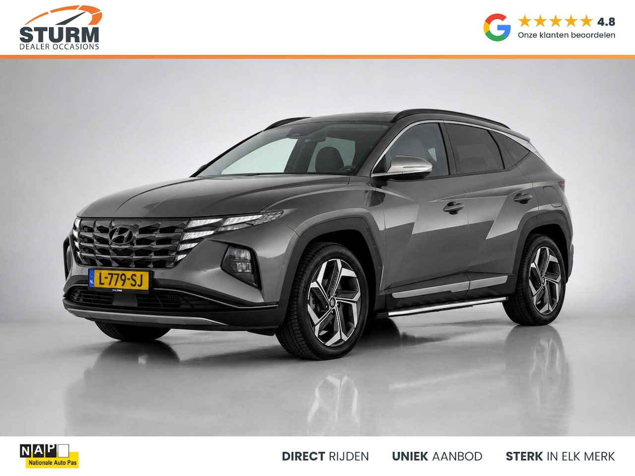 Hyundai Tucson - 1.6 T-GDI PHEV Premium 4WD incl. Trekhaak! - AutoWereld.nl