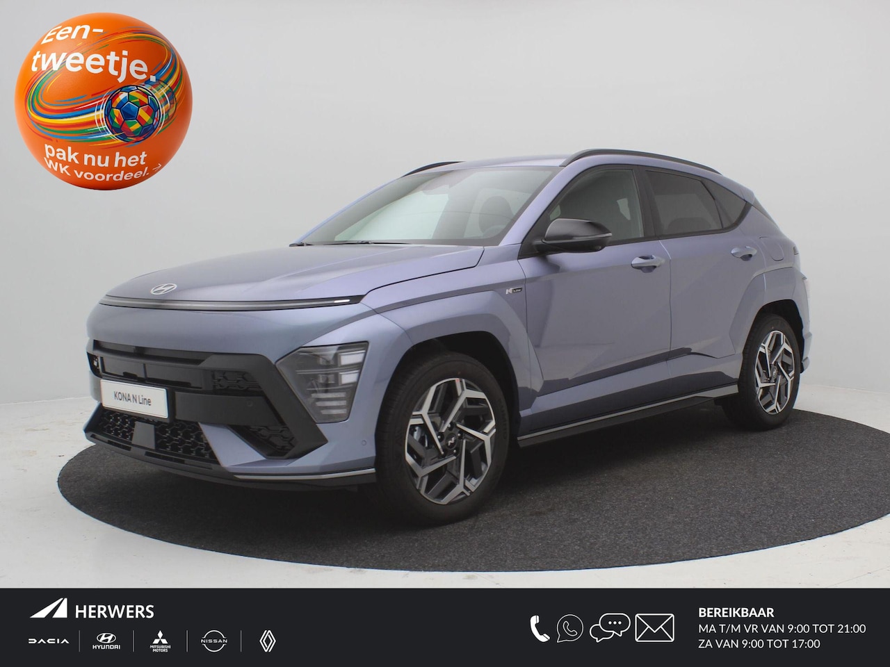 Hyundai Kona - 1.6 GDI HEV N Line / €4500,- Voordeel / Rijklaarprijs / Modeljaar 2026 / Navigatie / Apple - AutoWereld.nl