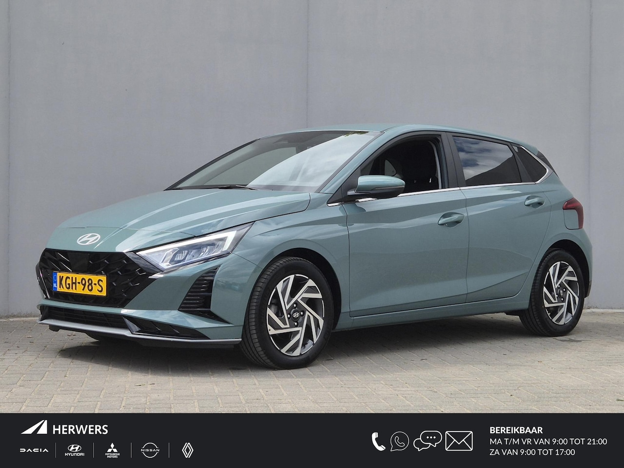 Hyundai i20 - 1.0 T-GDI Premium / Fabrieksgarantie tot 03-2030 / Dealer onderhouden / Stuur- & Stoel ver - AutoWereld.nl
