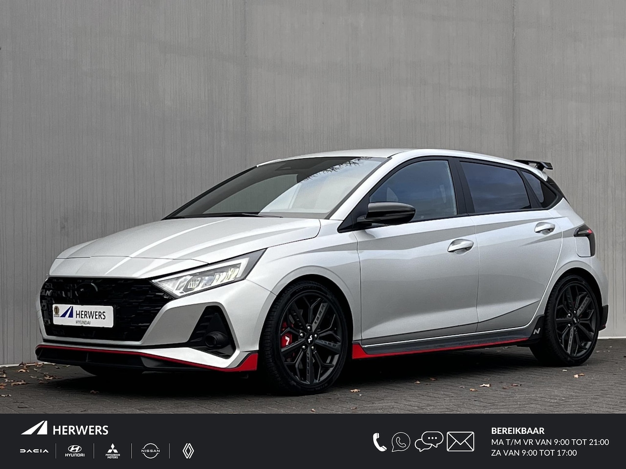 Hyundai i20 - N 1.6 N 204 PK / Fabrieksgarantie tot 05-2028 / Dealer onderhouden / Stuur- en stoelverwa - AutoWereld.nl