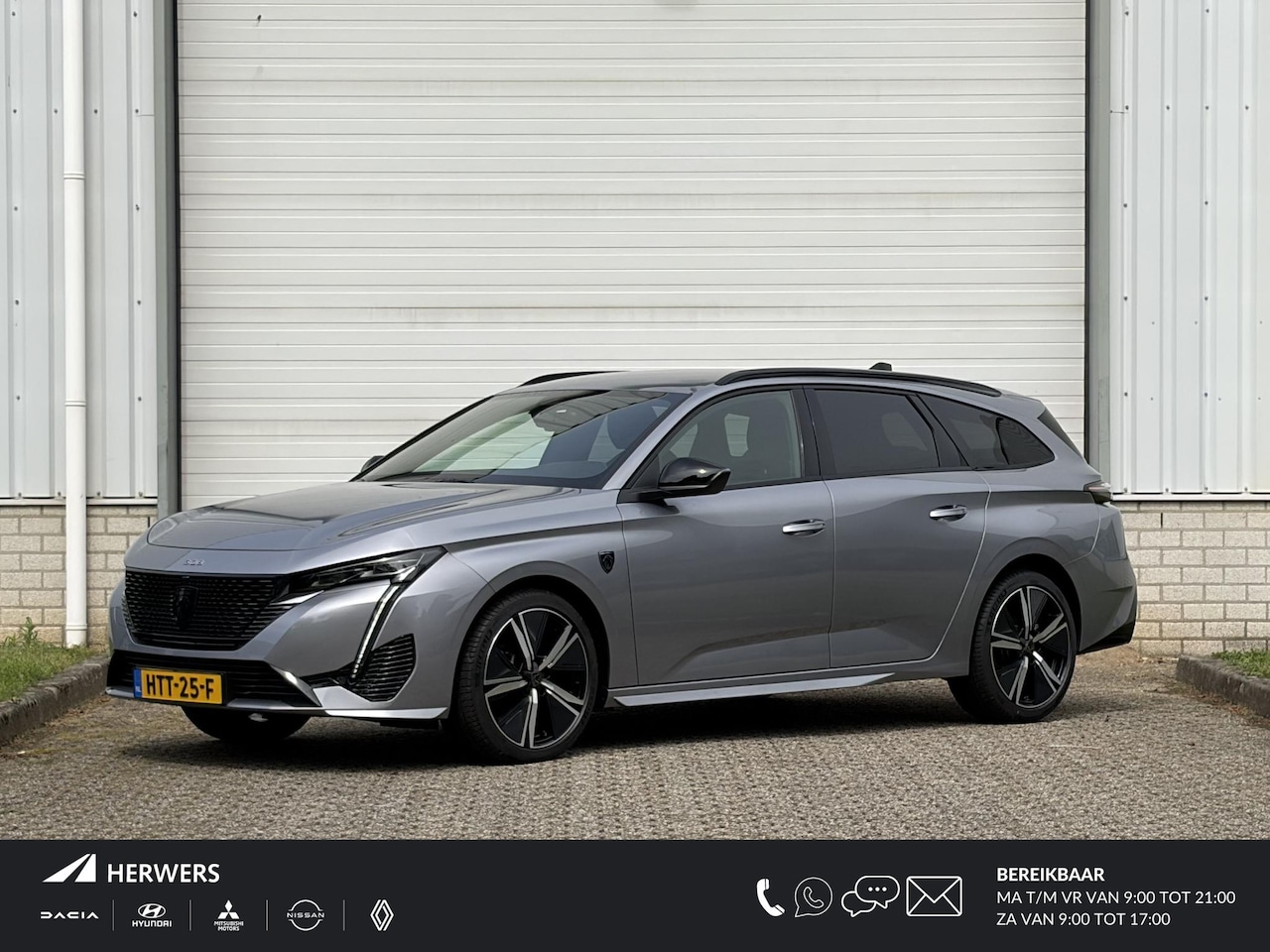 Peugeot 308 SW - Hybrid 136 e-DCS6 GT Automaat / Apple Carplay Android Auto / Navigatie / Adaptief cruise c - AutoWereld.nl