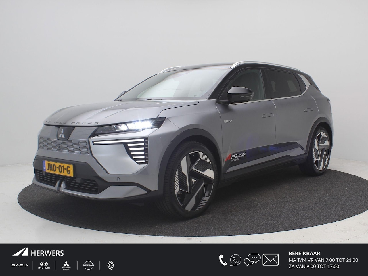 Mitsubishi Eclipse Cross - Instyle 87 kWh / 100% Elektrisch / 625 KM WLTP / 1.100 KG Trekgewicht / 8 jaar fabrieksgar - AutoWereld.nl