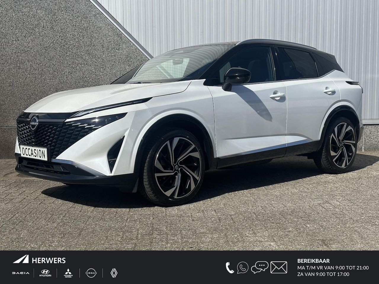 Nissan Qashqai - 1.3 MHEV Xtronic Tekna Plus Automaat / 1800kg Trekgewicht / Apple Carplay Android Auto / B - AutoWereld.nl