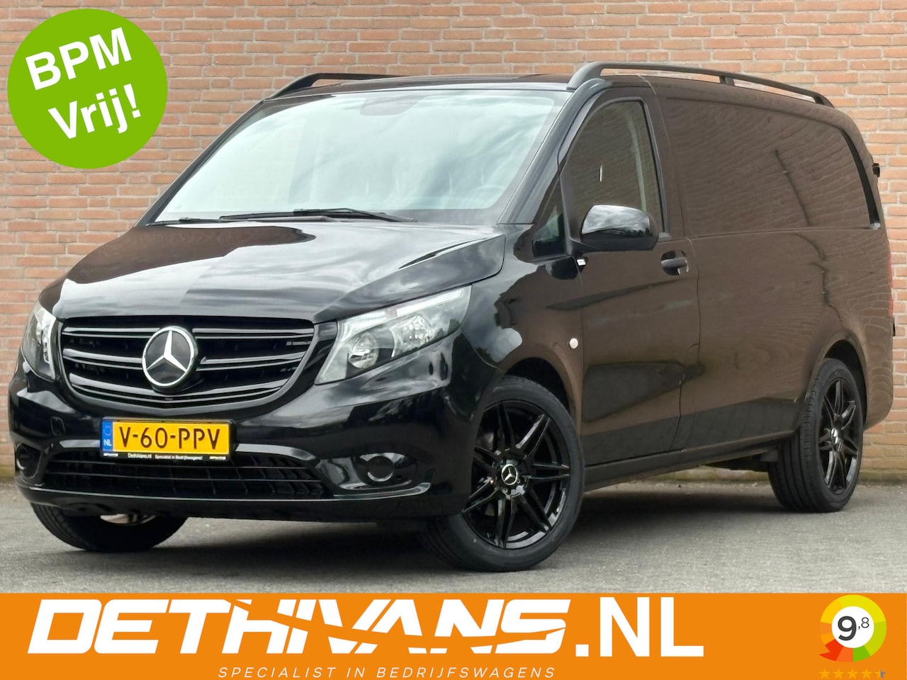 Mercedes-Benz Vito - 114CDI 136PK Lang 9G-Tronic / Carplay / Distronic / 2.500KG Trekhaak - AutoWereld.nl