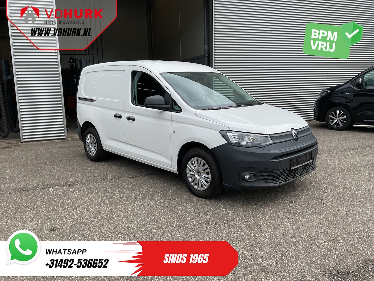 Volkswagen Caddy Cargo - 2.0 TDI 100 pk Omvormer/ Sortimo/ Cruise/ Airco/ DAB - AutoWereld.nl