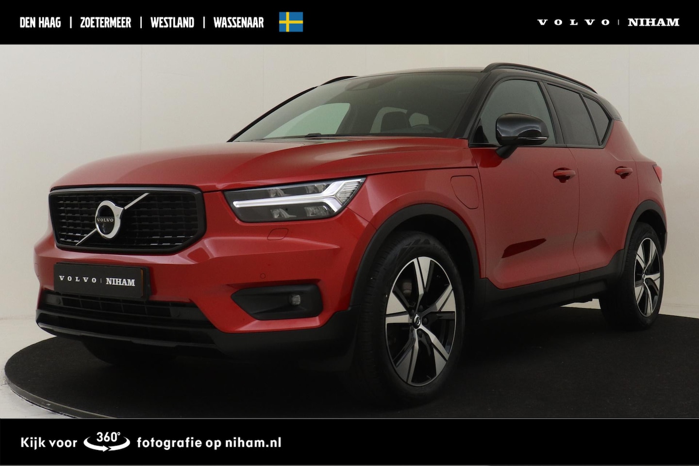 Volvo XC40 - T4 RECHARGE R-DESIGN *VOL!* -PANO.DAK|HARMAN/KARDON|360°CAM|POWER-SEATS|BLIS|ADAP.LED|STAN - AutoWereld.nl