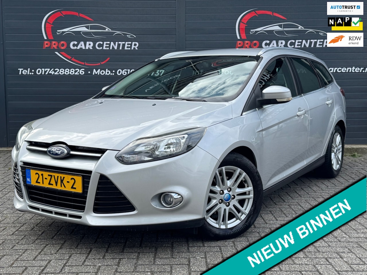 Ford Focus Wagon - 1.0 EcoBoost Titanium CRUISE | CLIMATE | PDC | 2e EIGENAAR | NAVI | EL.RAMEN | LMV | NAP | - AutoWereld.nl