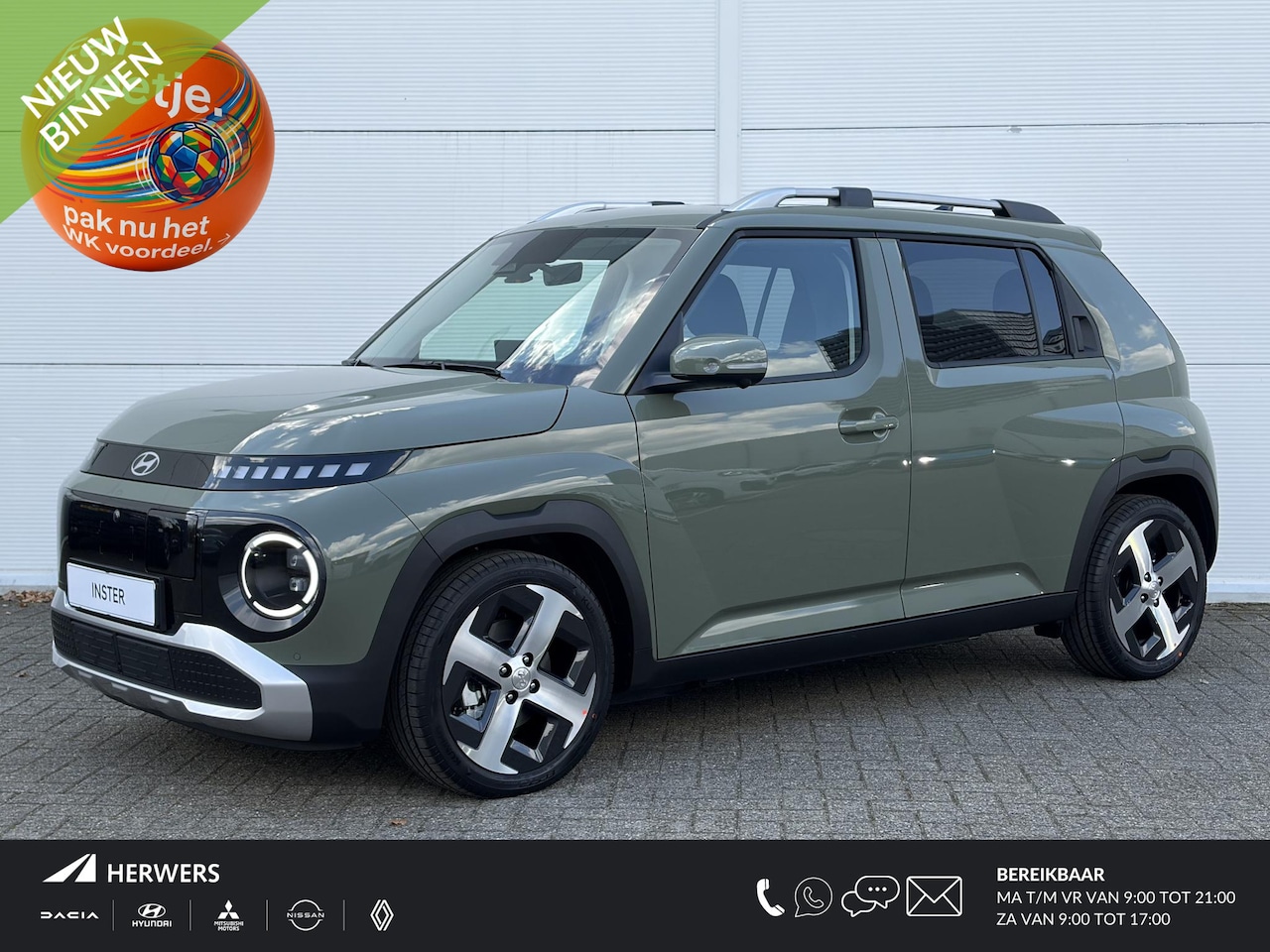 Hyundai Inster - Pulse Advanced 42 kWh / €2000,- Voordeel / Snel Leverbaar / Stoel+Stuur Verwarming / Keyle - AutoWereld.nl
