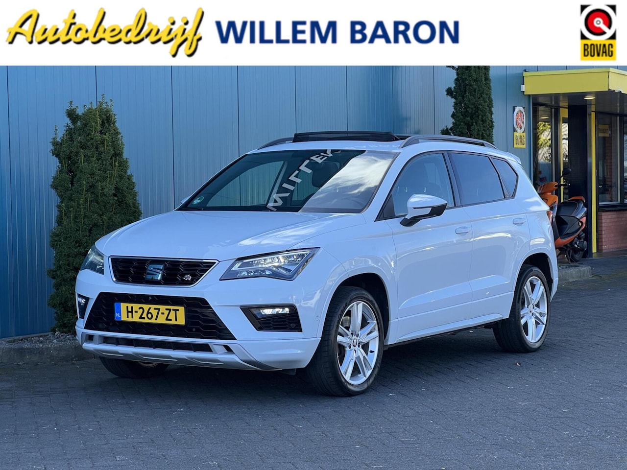 SEAT Ateca - 1.5 TSI FR DSG AUT. 150PK Business Intense PANO | CARPLAY | 360°CAM | TREKH. | ELEK.A.KLEP - AutoWereld.nl