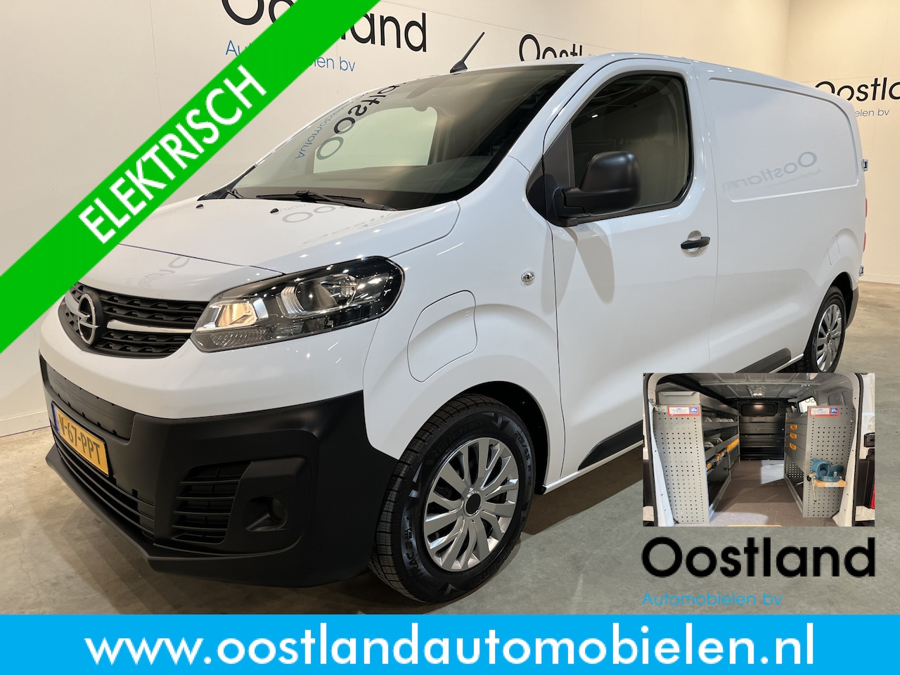 Opel Vivaro-e - L2H1 Edition 75 kWh / 100% Elektrisch !! / Kast-inrichting / Airco / Cruise Control / PDC - AutoWereld.nl
