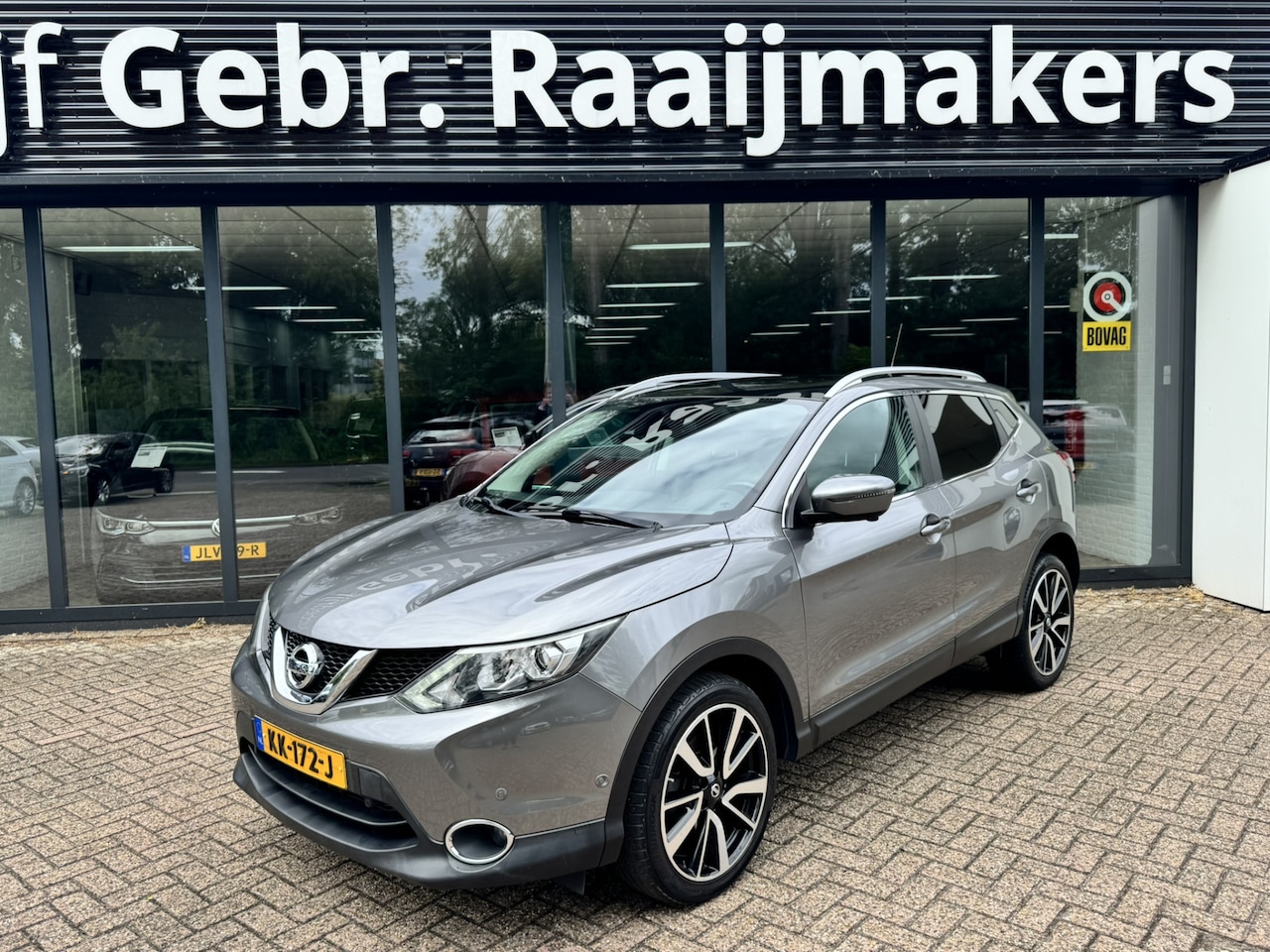 Nissan Qashqai - 1.2 Automaat Tekna*Leder*Panoramadak*Navigatie* - AutoWereld.nl