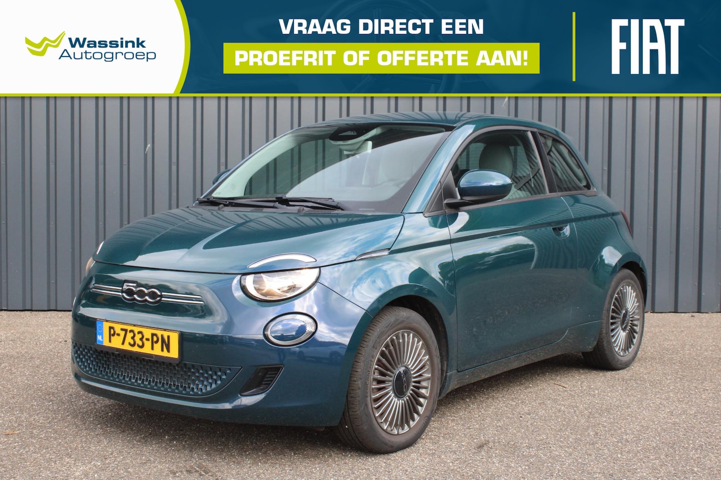 Fiat 500 - 42 kWh Navigatie | Carplay | Climate Control | DAB | NL Auto - AutoWereld.nl