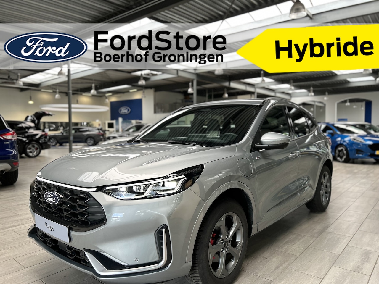 Ford Kuga - 2.5 PHEV 243 pk ST-Line X I AGR stoelen | Adapt Cruise I Winter Pack | B&O | 360° Camera I - AutoWereld.nl