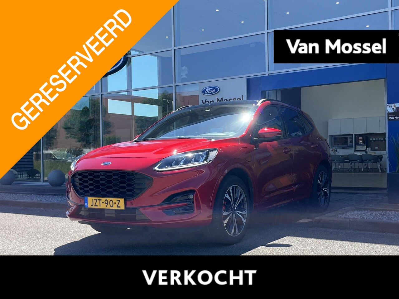Ford Kuga - 2.5 PHEV ST-Line X | Climate Control | Adaptive Cruise Control | Panoramadak | HUD | Trekh - AutoWereld.nl