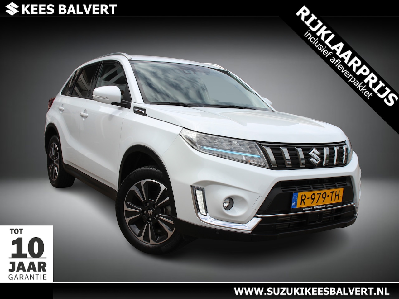 Suzuki Vitara - 1.4 Boosterjet Style Hybrid | Trekhaak | Parkeersensoren rondom | Half leer | - AutoWereld.nl