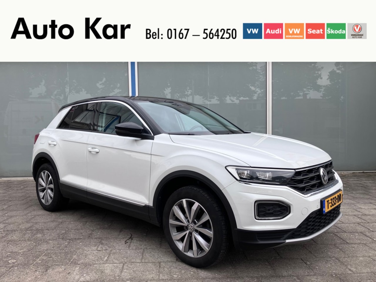 Volkswagen T-Roc - 1.5 TSI Sport Climatronic Navigatie Parkeersensoren - AutoWereld.nl