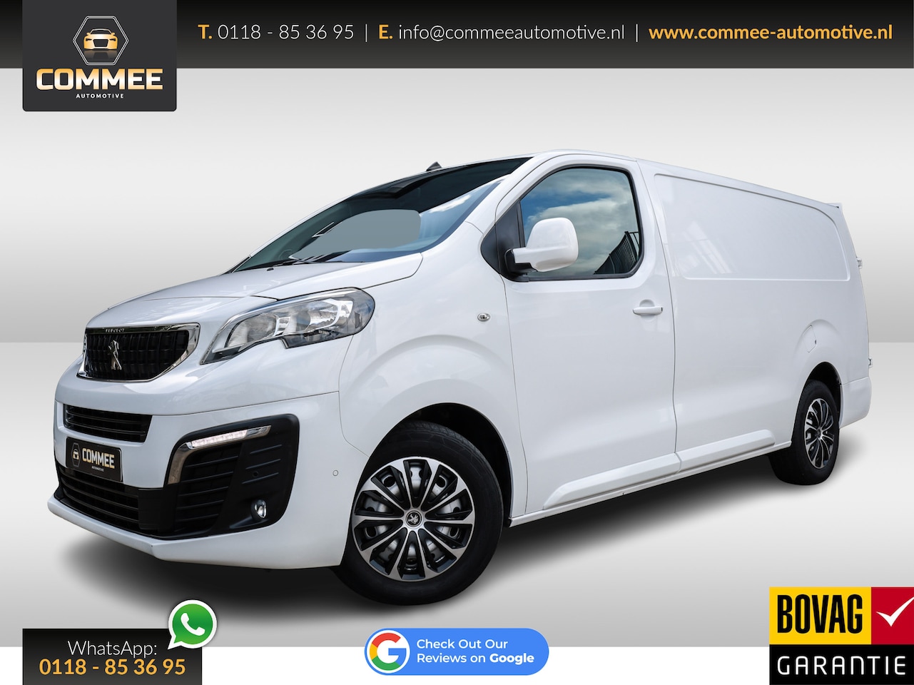 Peugeot Expert - 2.0 BlueHDI 180PK Long Premium EAT6 MARGE NAV I CLIMA I CAM I Trekhaak - AutoWereld.nl