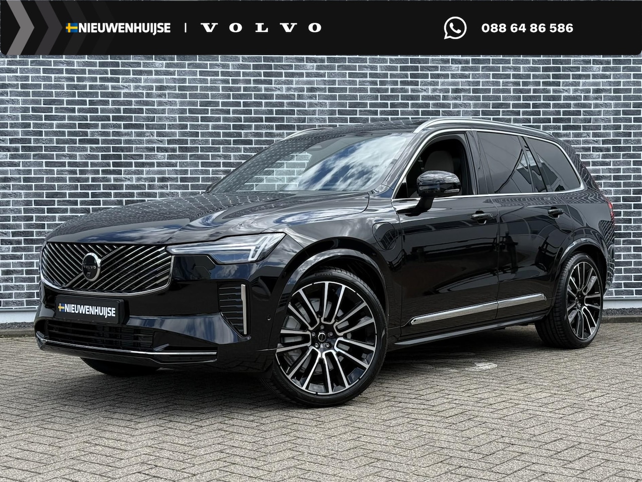 Volvo XC90 - T8 Plug-in hybrid AWD Ultra Bright Executive Edition | Luchtvering | Gelaagd Glas | Bowers - AutoWereld.nl