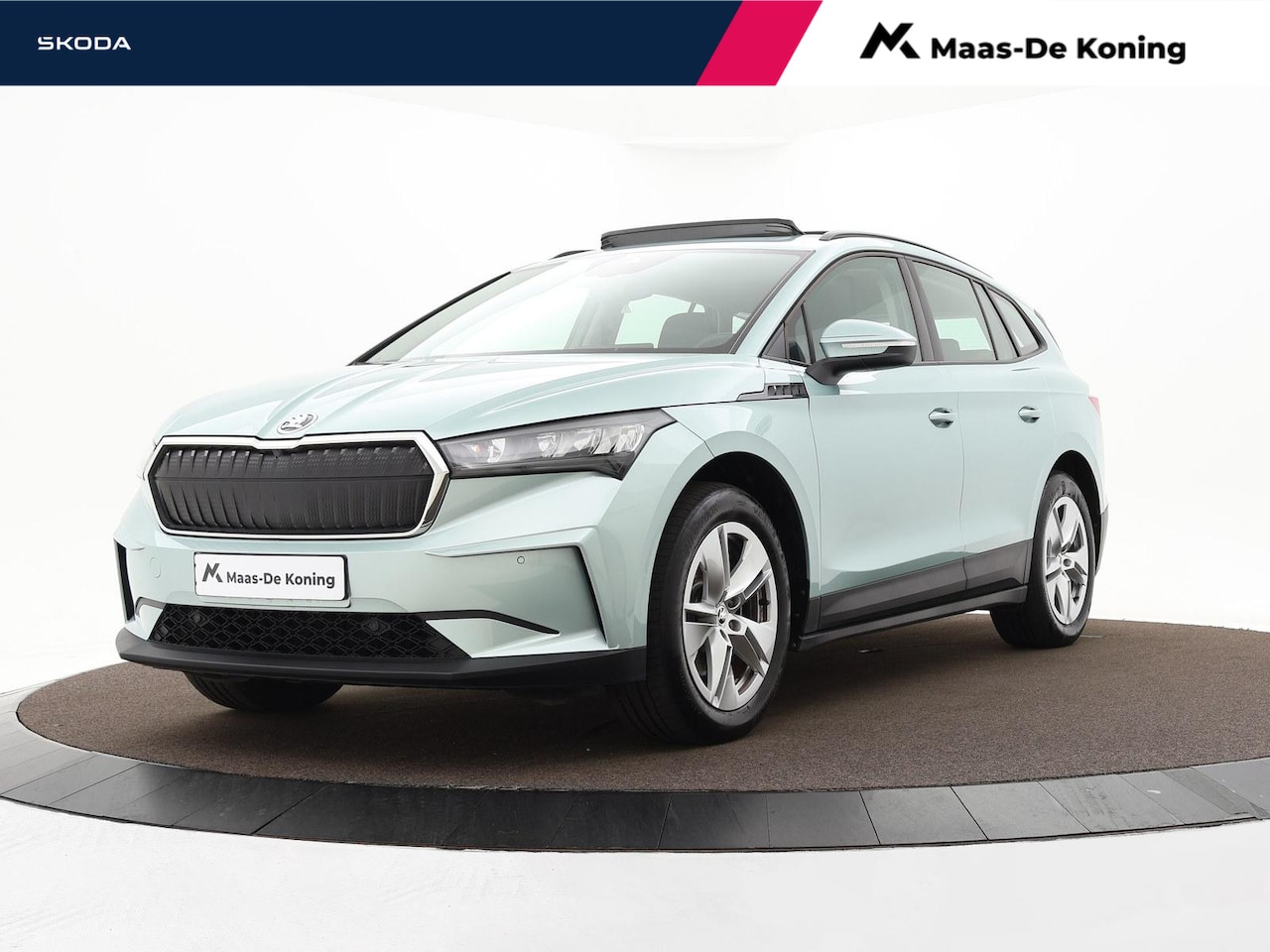 Skoda Enyaq iV - 50 150pk · SOH 94,5% · Panoramadak · Apple/Android Car Play · Camera · Navigatie · Cruise - AutoWereld.nl