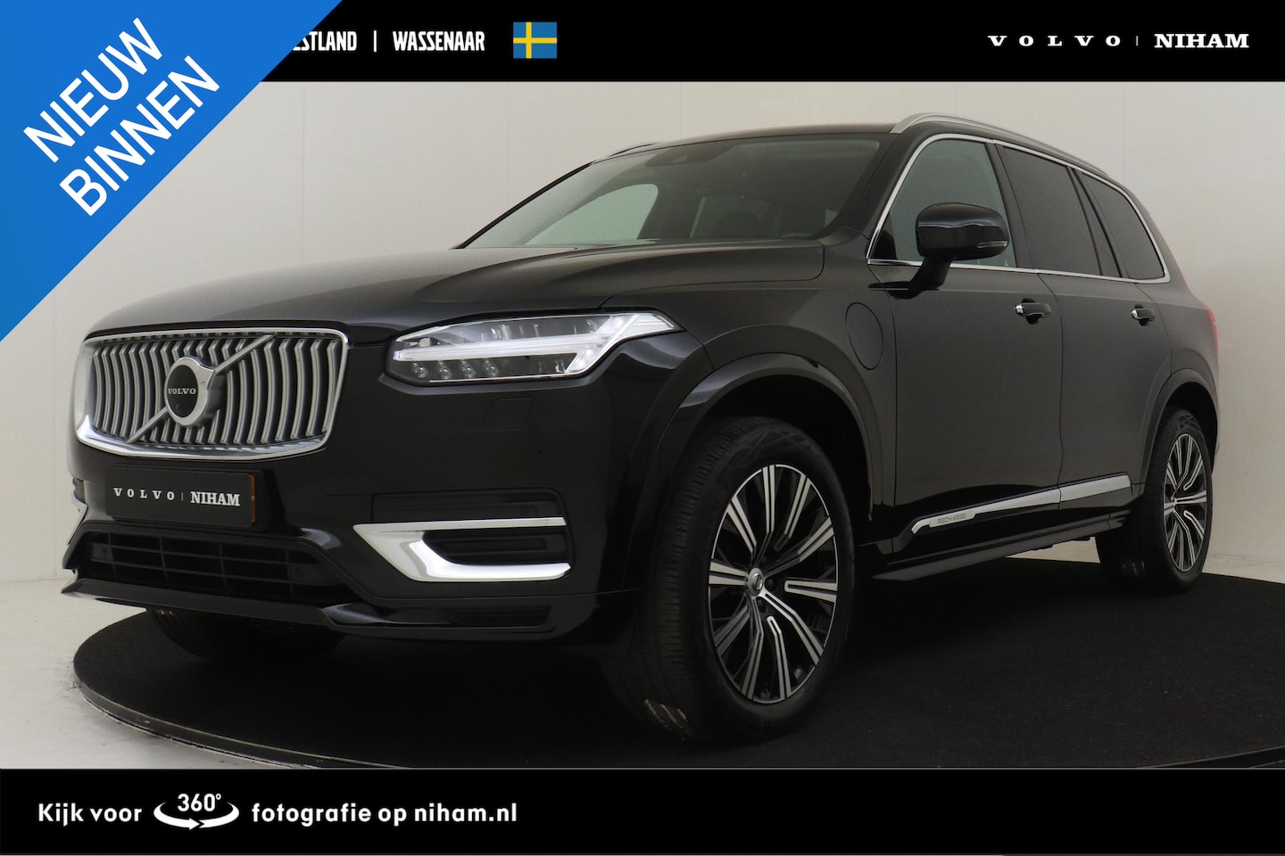 Volvo XC90 - T8 RECHARGE AWD INSCRIPTION -HARMAN/KARDON|360°CAM|POWER-SEATS|LEDER|ADAP.LED|STANDKACHEL| - AutoWereld.nl