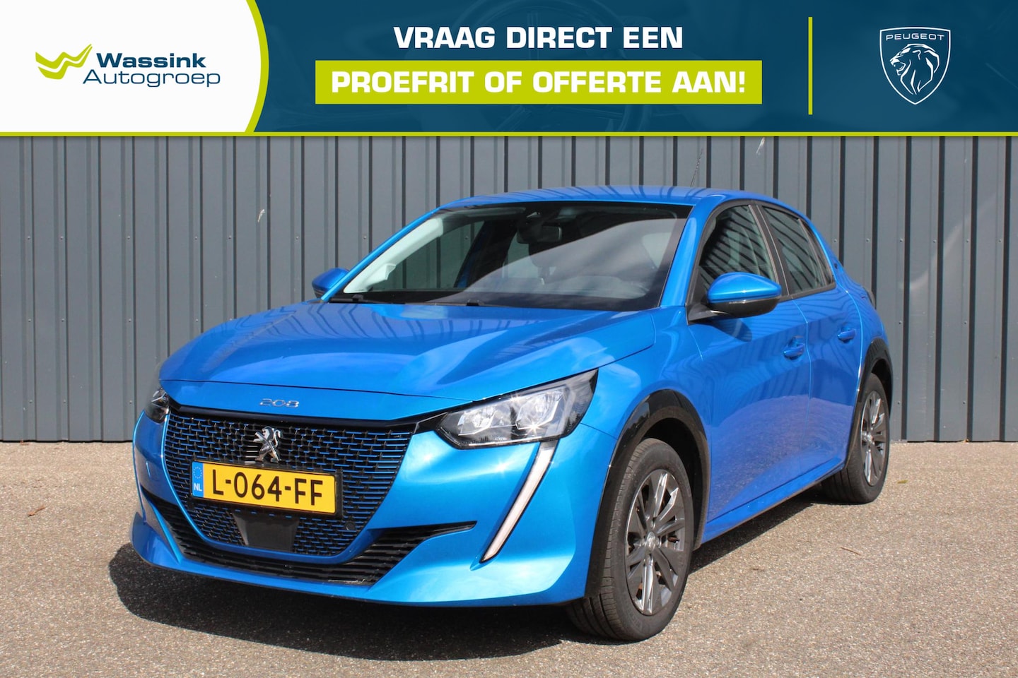 Peugeot e-208 - EV Active Pack 50 kWh Parkeersensor Achter | DAB | Navigatie | Cruise Control | NL Auto - AutoWereld.nl