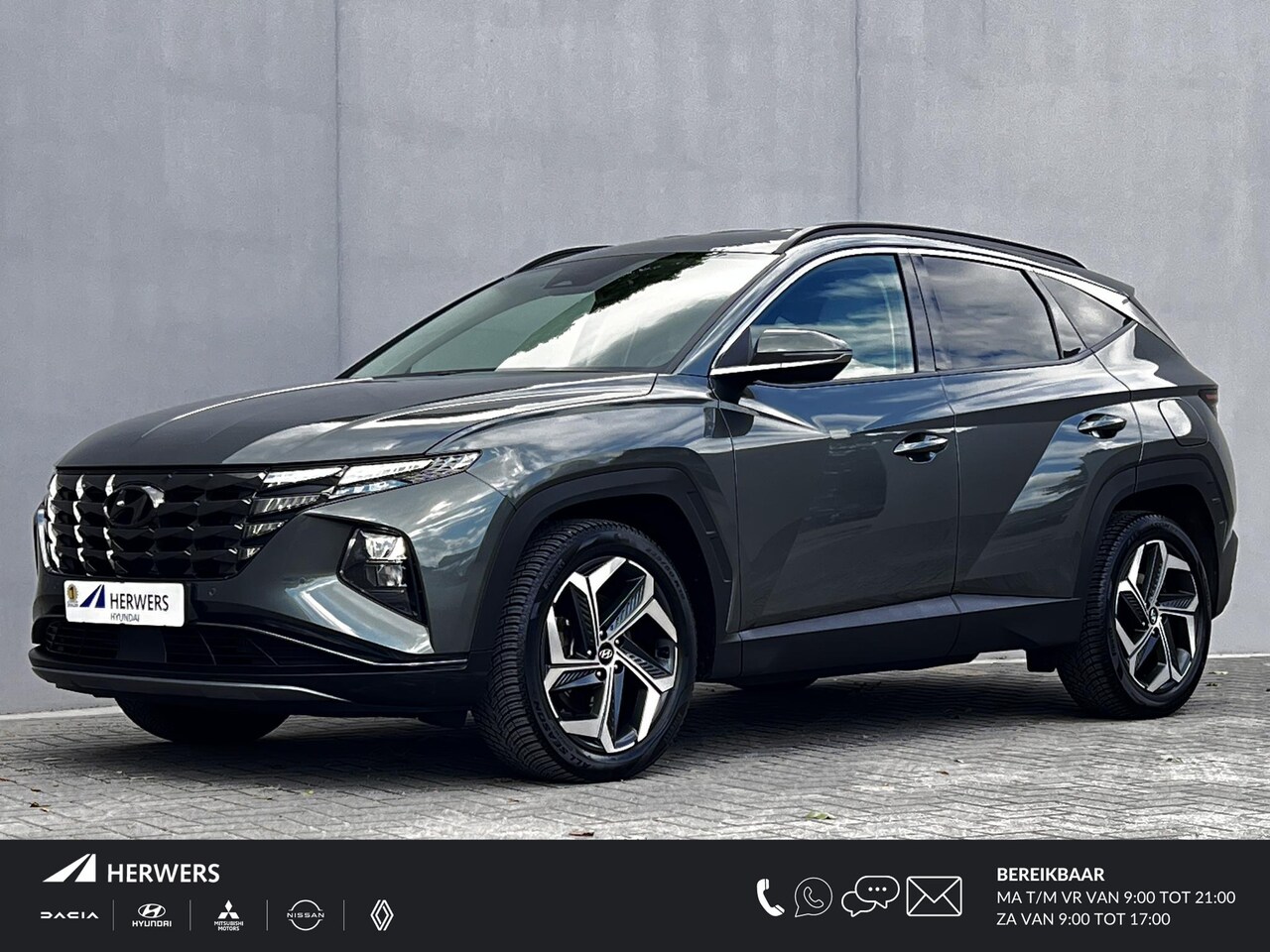 Hyundai Tucson - 1.6 T-GDI HEV AWD Premium Edition / Uniek 4WD / Dealer onderhouden / 1.650 kg trekgewicht - AutoWereld.nl