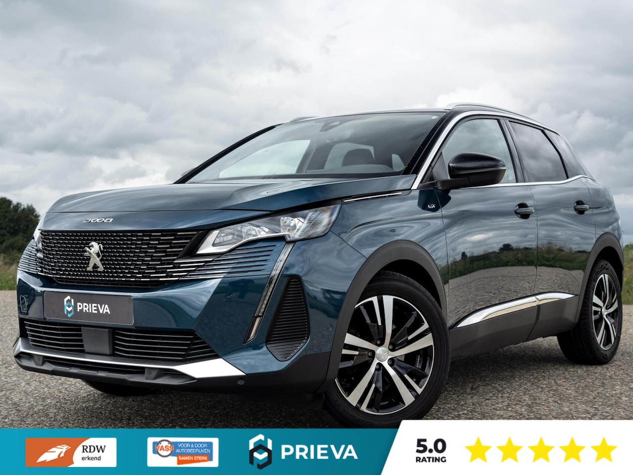 Peugeot 3008 - GT 1.2 PureTech 130PK Automaat GT Pack | Dealer | Front & Back Camera | Elektrische Achter - AutoWereld.nl