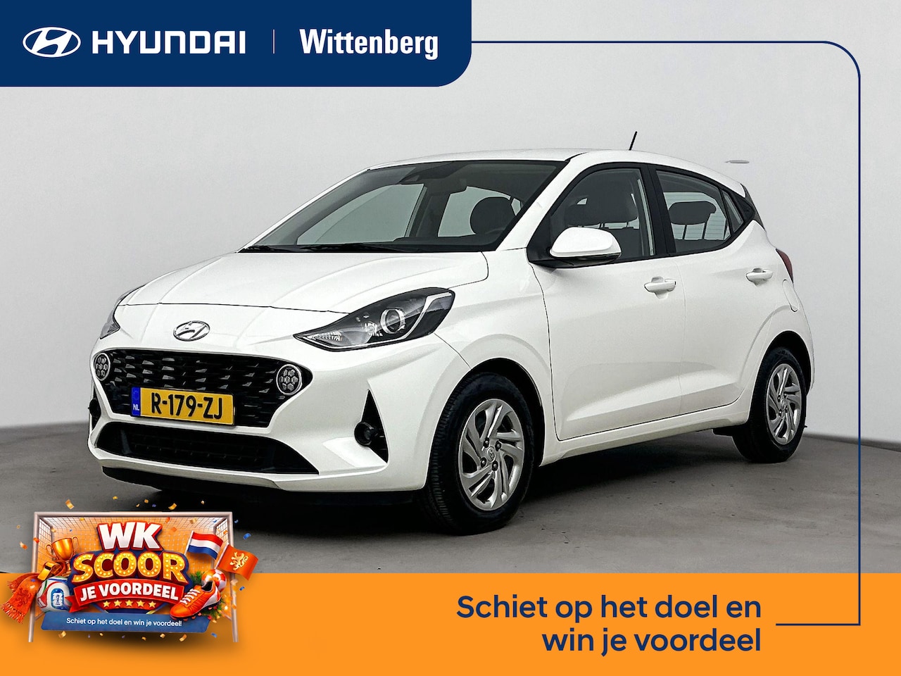 Hyundai i10 - 1.0 Premium | Unieke km-stand! | Navigatie | Camera | Climate control | Parkeersensoren | - AutoWereld.nl