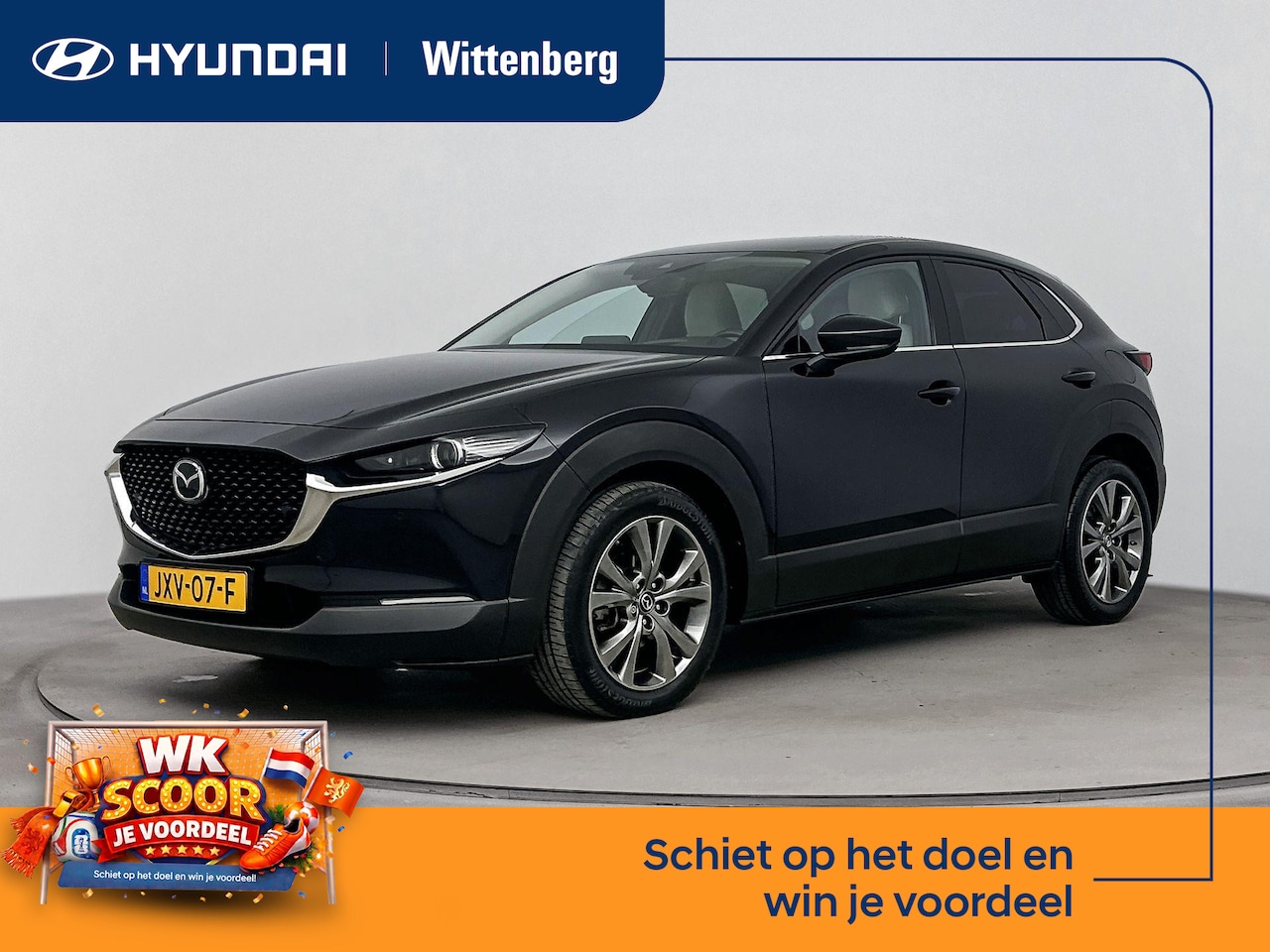 Mazda CX-30 - 2.0 e-SkyActiv-X M Hybrid Luxury | Achteruitrij camera | Adaptive cruise | Elektrische sto - AutoWereld.nl