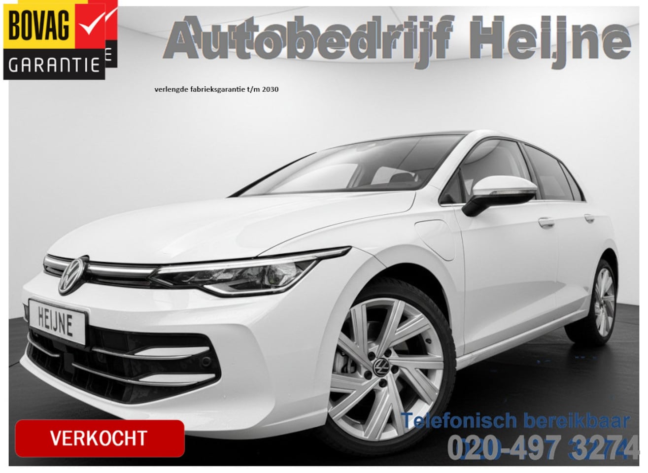 Volkswagen Golf - 1.5 eHybrid 204PK PHEV STYLE EDITION CAMERA/NAVI/HEAD-UP/CARPLAY *verlengde fabrieksgarant - AutoWereld.nl