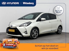 Toyota Yaris - 1.5 HYBRID PREMIUM | OUTLETDEAL | NAVI | CAMERA | CLIMA | CRUISE | LEDER | 16'' LM VELGEN